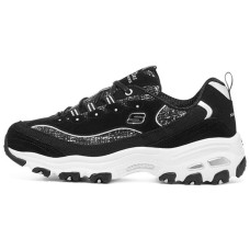 Skechers D'Lites 1.0 'Black White' Women's 36