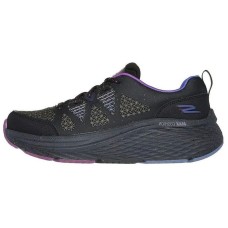 Skechers GO Run Ma Cushioning Wear-Resistant Low-Top Running Shoes Women's Черно-фиолетовый, 36