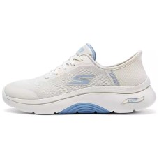 Skechers WOMEN'S GO WALK Anti-Slip Wear-Resistant Low-Top Casual Shoes Women's White Белый, 37.5