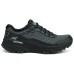 Skechers MEN'S GO Anti-Slip Wear-Resistant Low-Top Running Shoes Men's Black Black/charcoal gray, 42