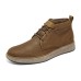 Skechers BURKETT Men's Casual Shoes Men's Dark Brown Коричневый, 41.5