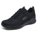 Skechers Cushioned Slip-Resistant Low-Top Trekking Shoes Men's Black Черный, 41