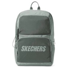 Skechers Fabric Backpack Unisex Gray Green