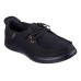 Skechers Cushioned Slip-Resistant Breathable Low-Top Casual Shoes Women's Black Черный, 36