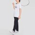 Kids' Skechers Knitted Sports Pants Carbon Black Carbon Black 0018, 130