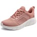 Skechers Shock Absorbing, Non Slip, Wear Resistant, Breathable And Lightweight Low Top Casual Shoes Women's Rose Red Розовый, 35