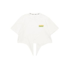 Skechers Drop Shoulder Sleeve T Shirt Women's Marshmallow White Белый, XL