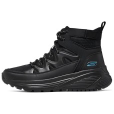Skechers Anti-Slip Wear-Resistant Mid-Top Casual Shoes Women's Black Черный, 35