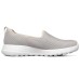 Skechers Go Walk Joy Slip On Shoes Gray/Chestnut Women's 40