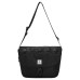 Skechers Fabric Crossbody Bag Regular Unisex Carbon Black сажа