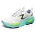 Skechers Cushioned Wear-Resistant Breathable Low-Top Casual Shoes Men's White Green white/light green, 39.5