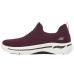 Skechers Go Walk Arch Fit 'Wine Red White' Women's 35