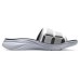 Skechers Sport Abrasion-Resistant Slide Slippers Men's Gray GRAY/Charcoal Gray, 39.5