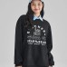 Skechers Colorful Sweatshirts Unisex Carbon Black/0018 Carbon Black 0018, L