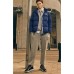 Skechers Sports Life Collection Down Jacket Unisex Medieval Blue Medieval Blue/007D, L