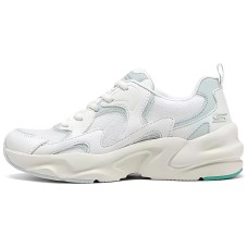 Skechers BOBS BAMINA 2 Cushioned Wear-Resistant Breathable Lightweight Low-Top Chunky Sneakers Women's White Белый, 38.5