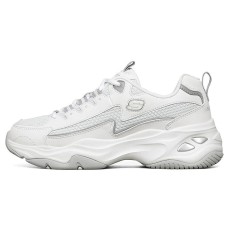 Skechers D'lites 4.0 Low Sneaker Gs White Women's 35.5