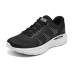 Skechers Cushioned Anti-Slip Wear-Resistant Breathable Lightweight Low-Top Casual Shoes Men's Black White Черно-белый, 42.5