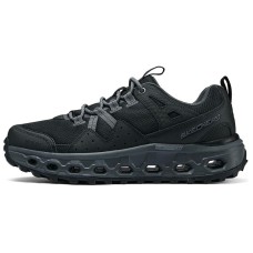 Skechers Cushioning Slip Resistant Low Top Running Shoes Men's Black Черный, 40