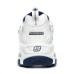 Skechers D'LITES 1.0 Slip Resistant Cushioning Low Top Chunky Sneakers Women's White Blue White blue, 36
