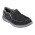 Skechers Cushioned Anti-Slip And Wear-Resistant Lightweight Low-Top Casual Shoes Men's Black Gray 41
