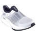 Skechers GO WALK Cushioning Wear-Resistant Breathable Lightweight Rebound Low-Top Casual Shoes Men's White Blue White blue, 44