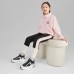 Skechers Anti-Slip And Wear-Resistant Warm Mid-Top Kids' Running Shoes Black White Teenagers Черно-белый, 38
