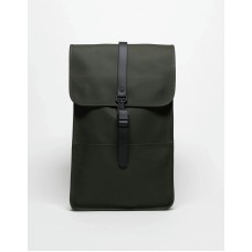 Rains 13000 unisex waterproof backpack in green Зеленый