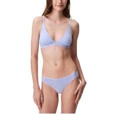 Women's Form To Body Lightly Lined Triangle Bralette QF6758 Соленая вода, M