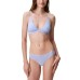 Women's Form To Body Lightly Lined Triangle Bralette QF6758 Соленая вода, M