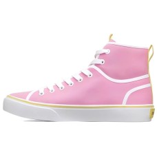Skechers Street Non-slip Wear-resistant Shock Absorption High-Top Canvas Shoes Women's Pink Розовый, 37.5