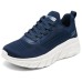 Skechers Low-Top Casual Shoes Women's Navy Синий, 38