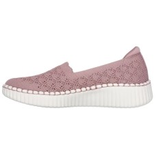 Skechers Slip Resistant And Breathable Low Top Casual Shoes Women's Rose Red rose red color, 35