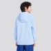 Skechers Grade School Sweatshirts Moon White Blue, 160