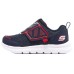 Skechers Comfy Flex 2.0 Slip Resistant Anti Kick Cushioning Kids Lifestyle Shoes Blue Children Aged 3 7 Years Old 23