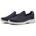 Skechers Go Walk 6 Cushioning Anti-Slip Wear-Resistant Breathability Low-Top Casual Shoes Men's Blue 44