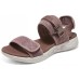 Skechers ON THE GO One Strap Sandals Women's Plum Red Красный, 35
