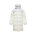 Skechers Mountain And Wild Outdoor Series Down Jacket Unisex Marshmallow White Белый, 2XL