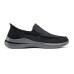 Skechers Slip Ins Slip-Ins Technology Wear-resistant And Lightweight Low-Top Casual Shoes Men's Black Черный, 41