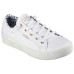 Skechers Bobs Extra Cute Slip Resistant Cushioning Abrasion Resistant Low Top Skateboard Shoes Women's White 38
