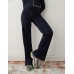 COLLUSION straight leg waffle pant in navy Синий, US 6