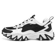 Skechers Stamina V3 Wildfire Shoes Anti-Slip Wear-Resistant Low-Top Hiking Trekking Shoes Men's Beige Yellow Black 41