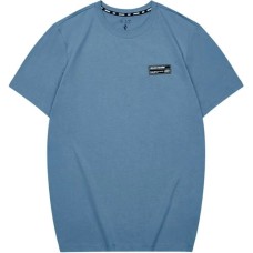 Skechers T Shirt Unisex Crown Blue Floral Crown Blue, L