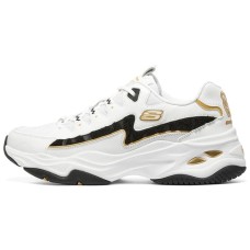 Skechers D'lites 4.0 'White Black Gold' Women's 35