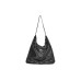 Skechers LeSportsac Poetry Joint Fabric Dumpling Bag Crossbody Bag Shoulder Bags Small Size Women's Dark Blue Black Черный