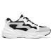 Skechers D'LITES Wear-Resistant Low-Top Chunky Sneakers Men's Black White Черно-белый, 41.5