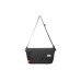 Skechers Fabric Shoulder Bag, Crossbody Bag Small Size Unisex Black Small Size