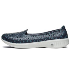 Skechers H2 Go Breathable And Slip Resistant Low Top Casual Shoes Women's Marine Blue 38