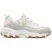 Skechers DLITES Wear-Resistant Low-Top Running Shoes Women's Ecru 35.5