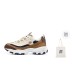 Skechers D'LITES 1.0 Anti Slip Wear Resistant Low Top Chunky Sneakers Men's Beige Brown Бежевый, 45